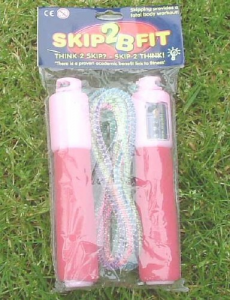 Skip2Bfit Pink Digital Skipping Rope